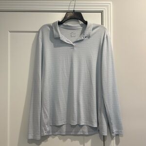 Nike dri-fit long sleeve women’s polo